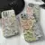 Maska Painting Flower za iPhone 16 zelena