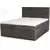 Boxspring postelja Nancy - 200x200 cm - tkanine Monolith