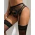Seksi čipkani halteri P5237-1