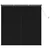 Venecijanska roleta Crna 150 x 140 cm 25 mm PVC