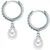 Valero Pearls Uhani srebrna/biserno bela