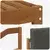 Set vanjskih sofa s jastukom 6 pcs Prirodna i antracit