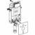 GEBERIT podometni splakovalnik za WC školjko Kombifix s priključkom za odzračevanje (110.367.00.5)