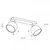 TK Lighting ALTEA WHITE 6513 reflektor