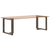 Noge za blagovaonski stol T-oblika 2 kom Crne 70x35x(72-73) cm Čelik