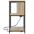 Noćni ormar 2 pcs Sonoma hrast 38 x 31 x 61 cm