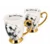 Komplet dveh porcelanastih skodelic Labrador Premium darilo