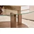 Hanah Home Klub sto Clara, 75x40x75 cm, Orah-providni