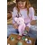 Alltoys Plišasta roza lisica, 41 cm