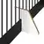 Vrata za pse s postoljem 2 pcs Crni hrast 100 x 80 cm