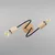 Plafonski luster OXFORD 2xE27/15W/230V borovina/crna