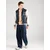 JACK & JONES Muški duks 12208182, Kajsija