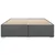 Vidaxl Posteljni okvir brez vzmetnice temno siv 200x200 cm blago