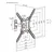 Xstand Nosač za TV 23/65 Tilt/Arm Short, 23-65, 400x400, 30 kg, Crni