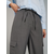 Sinsay - Wide leg pantalone - svetlo siva