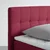 Boxspring Krevet Miami 160/200 cm , boja crnog vina