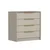 Hanah Home Luxe 7939 Komoda Kale, Krem