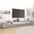 TV ormarić s LED svjetlima siva boja betona 300 x 35 x 40 cm