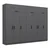 Hanah Home Garderober Kale-5269, 315x255x52 cm, Antracit