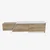 HANAH HOME TV polica Zonas Walnut White