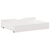 Ladice ispod kreveta 2 kom bijele 85x55x17 cm od borovine
