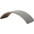 HANAH HOME Drvena balans daska Wavy Board Natural Grey