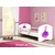 Deciji krevet ACMA II 160x80 + dusek 6 cm WHITE41
