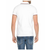 MONCLER TRICOLOR DETAILED COTTON POLO SHIRT WHITE