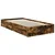 Krevet s od storage s ladicama Dimljeni hrast 100 x 200 cm