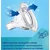 Canpol babies EasyStart Gold steklenička za dojenčke 3+ months Blue 240 ml
