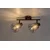 Rabalux Plafonska spot lampa Emerencia, 2xE14, Crna