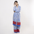FAME Ženski kimono set plavi