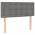 Vidaxl Box spring postelja z vzmetnico temno siva 80x200 cm blago