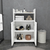 HANAH HOME Tiraks White