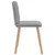 Vidaxl Jedilni stoli 6 kosov Cloud Grey Fabric