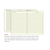 Notebook Pocket (A6) Hardcover, Linije, Lemon