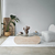 HANAH HOME Sto za dnevnu sobu Brise Travertine Transparent