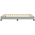 vidaXL Box spring posteljni okvir svetlo siv 160x200 cm blago