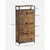 Songmics Omara za čevlje 60x30x130 cm rjava