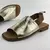 Mona Shoes Ženske sandale, Kožne, Zlatne boje