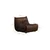 ATELIER DEL SOFA Fotelja sa visokim naslonom Ving Chair Bocek Brown