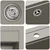 Umivaonik Siva 795 x 505 mm Granit