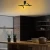 Opviq Luster Metalni, 41x25x16cm, Crni