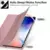 Maska na preklop Tablet Stripes za iPad Pro 10.5 roze