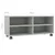 Den TV omarica s kolesci betonsko siva 90x35x35 cm iverna pl