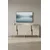 Hanah Home komoda Evva 150, 125 cm, srebrna / bela