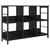 Polica Crni hrast 102 x 32 x 72,5 cm Konstruirano drvo