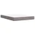 Vidaxl Box spring postelja z vzmetnico taupe 140x190 cm blago