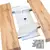 Ityhome Ityhome 90 x 77 konzolna miza rjava, (20847563)