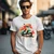 Camiseta Majica sa štampanim printom Cam 352, Muška, Bela